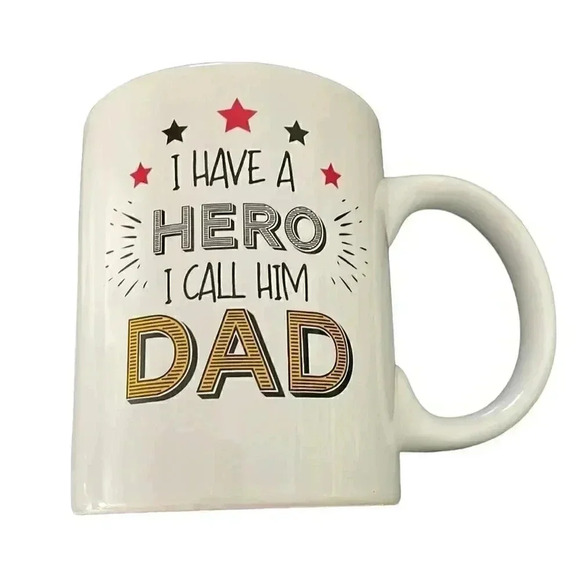 Father’s Day Mug I Have A Hero I Call Him Dad - Picture 1 of 1